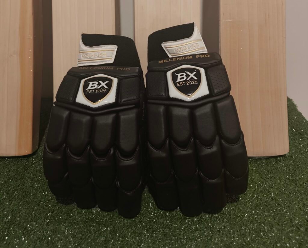 Millennium Pro Black Batting Gloves
