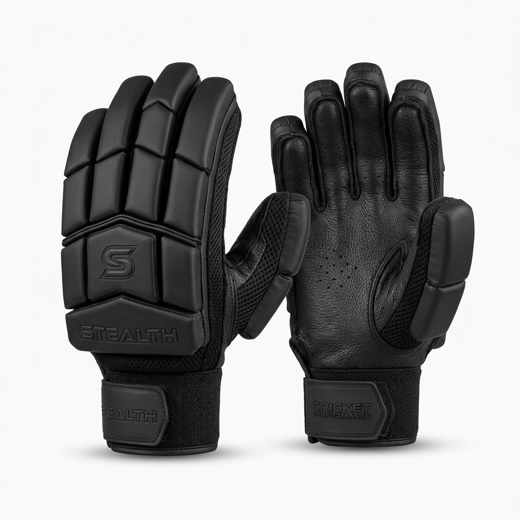 Limited Edition Black Batting Gloves
